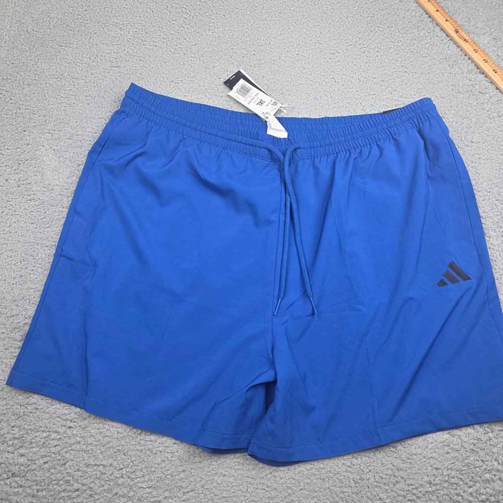 Adidas M SL Chelsea Shorts Mens 3XL Blue JF1116 Regular Fit 7in Inseam NWT